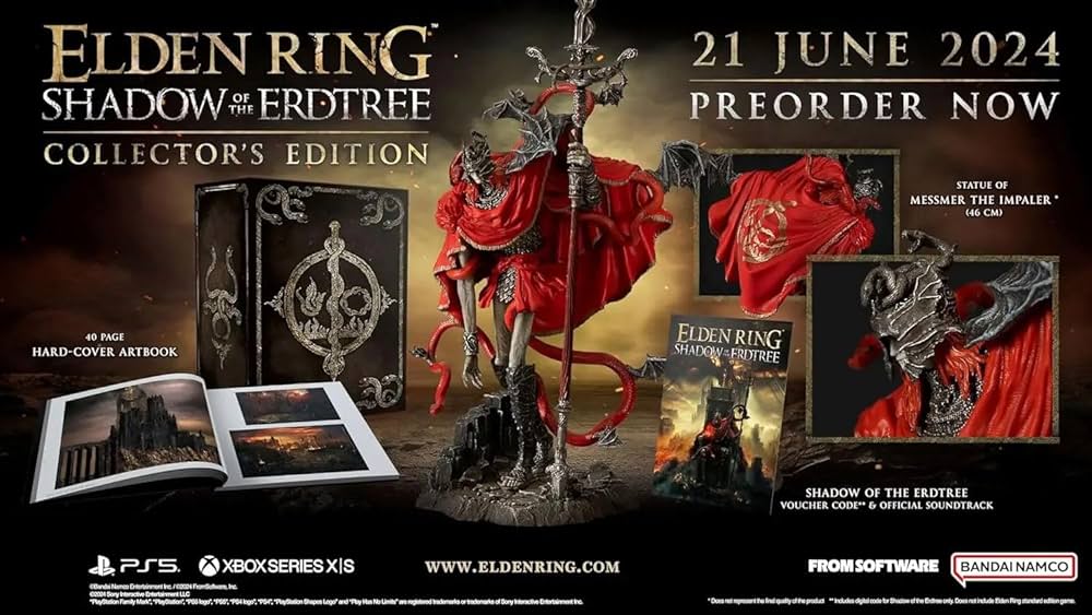 PS5 Elden Ring: Shadow of the Erdtree Collector’s Edition