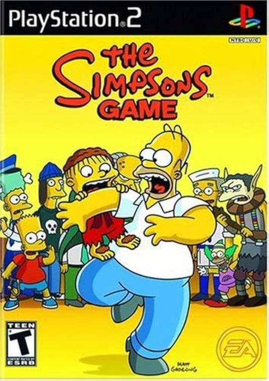 Ps2 The Simpsons Game