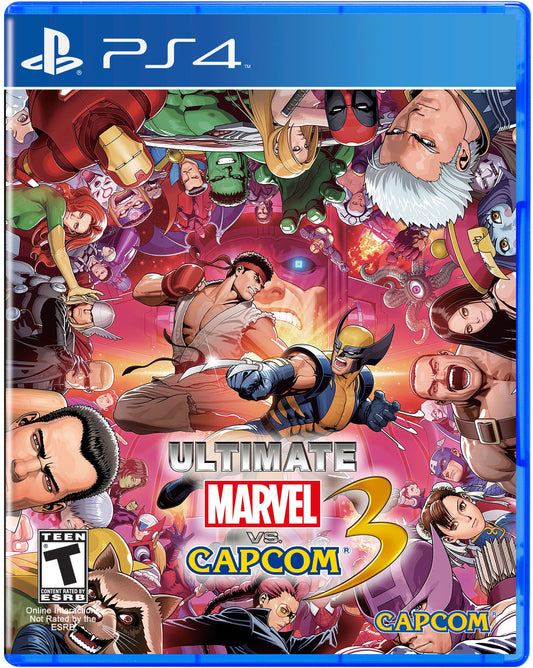 PS4 Ultimate Marvel vs Capcom 3