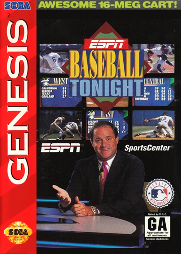 SEGA Genesis ESPN Baseball Tonight