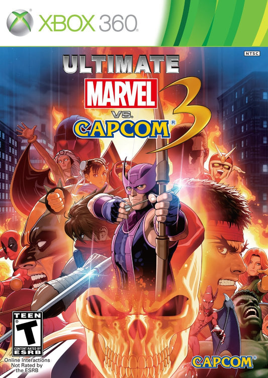 Xbox 360 Ultimate Marvel vs. Capcom 3