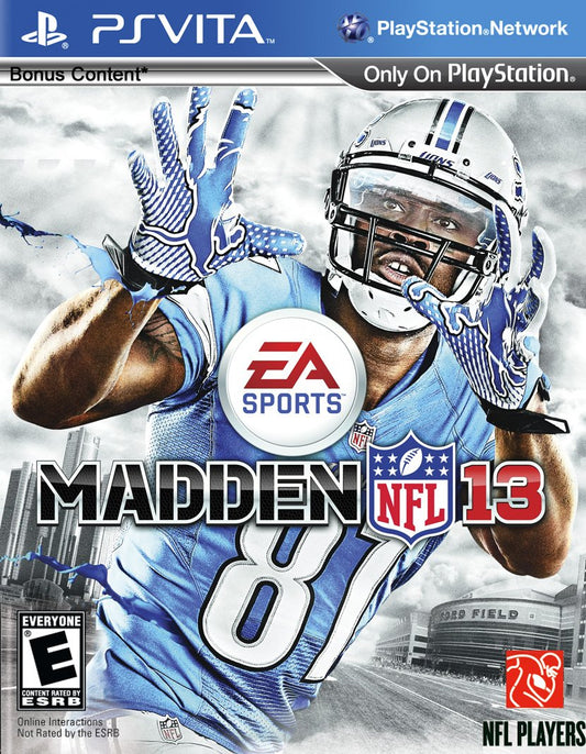 PS Vita Madden NFL 13