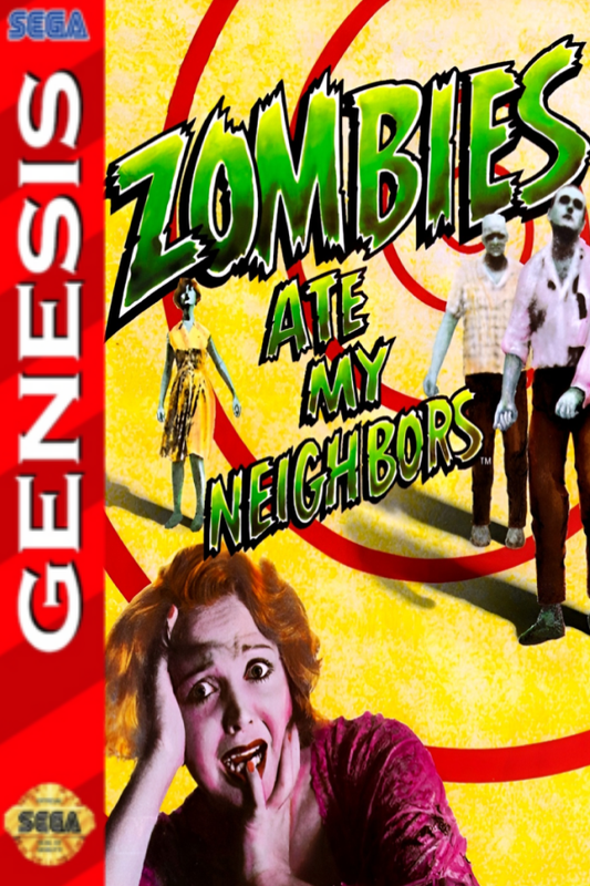 SEGA Genesis Zombies Ate My Neighbors