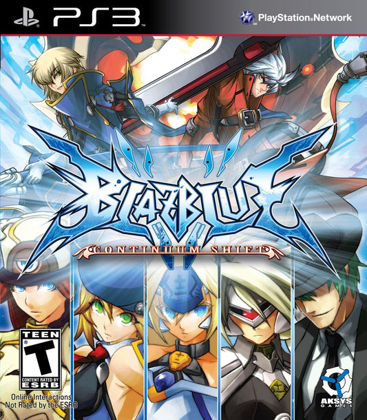 PS3 Blazblue: Continuum Shift