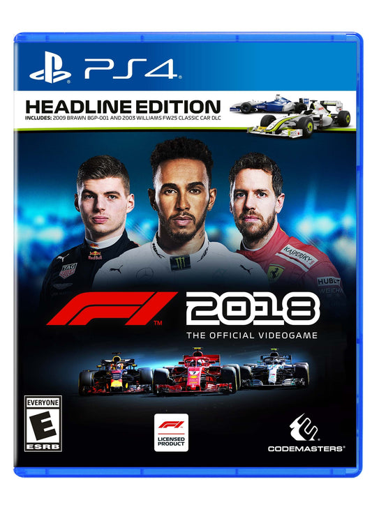 PS4 F1 2018