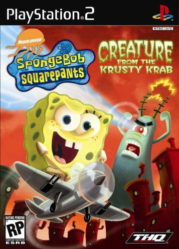 PS2 SpongeBob SquarePants: Creature From the Krusty Krab
