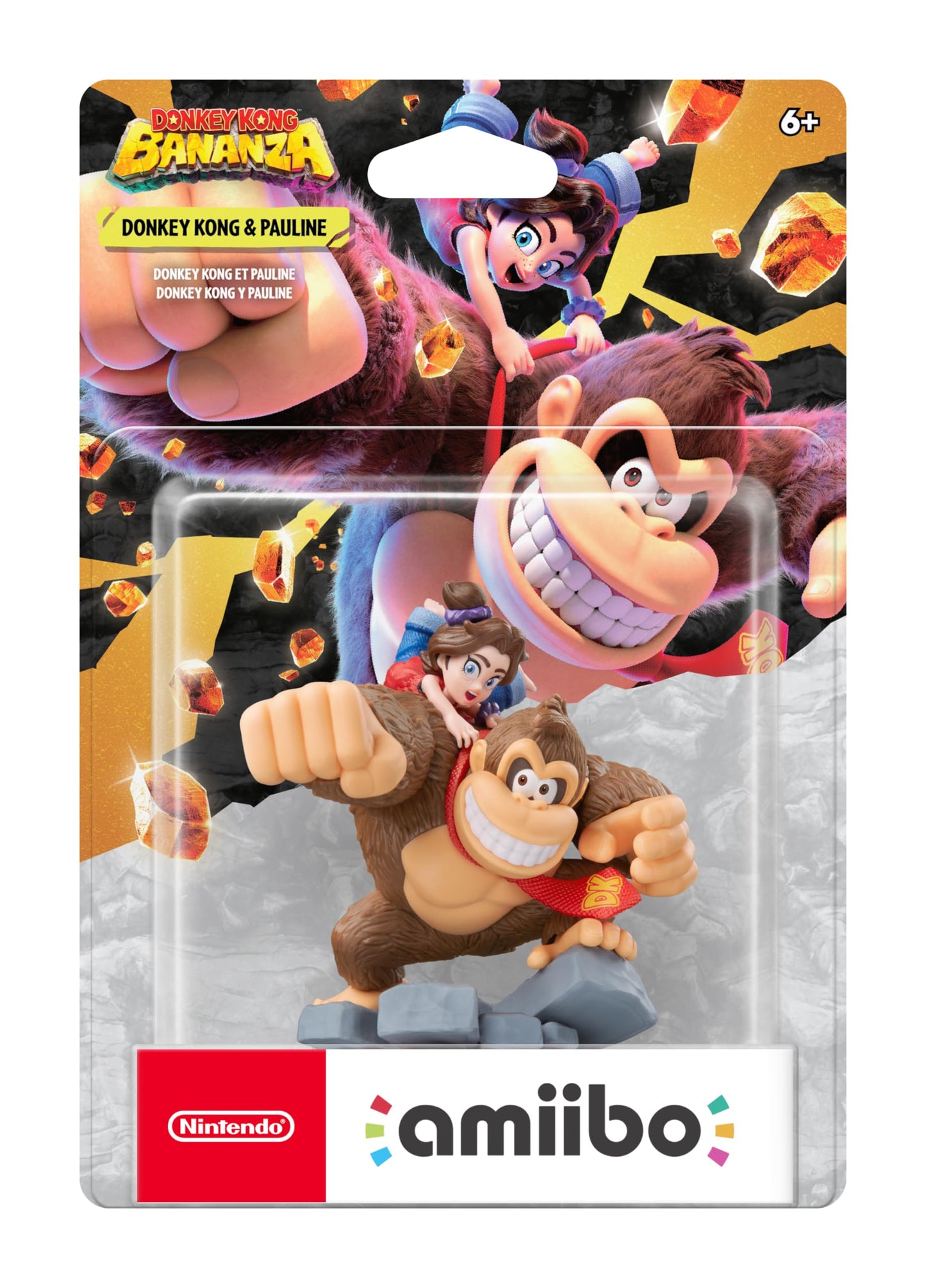 Donkey Kong and Pauline Amiibo