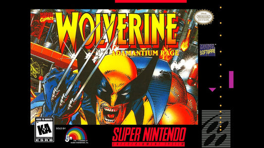 SNES Wolverine Adamantium Rage