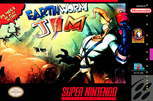 SNES Earth Worm Jim