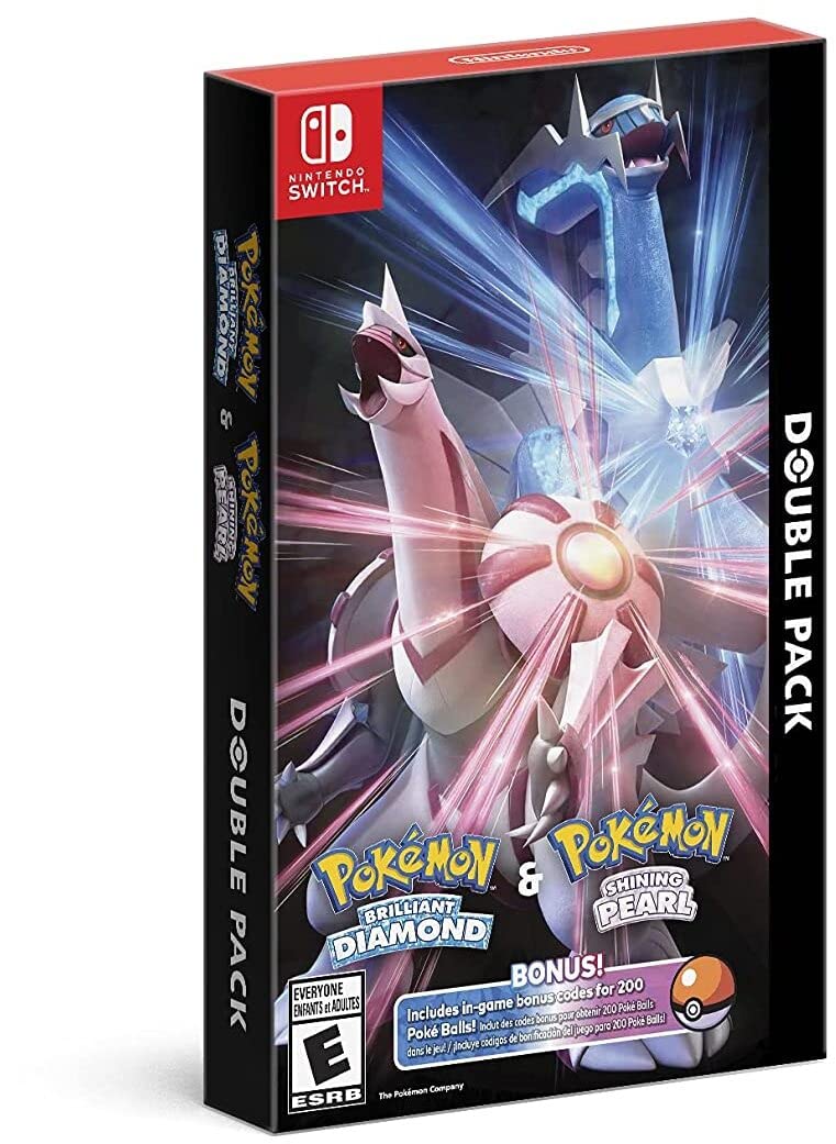 Switch Pokémon Brilliant Diamond / Shining Pearl Double Pack