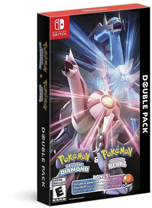 Switch Pokémon Brilliant Diamond / Shining Pearl Double Pack