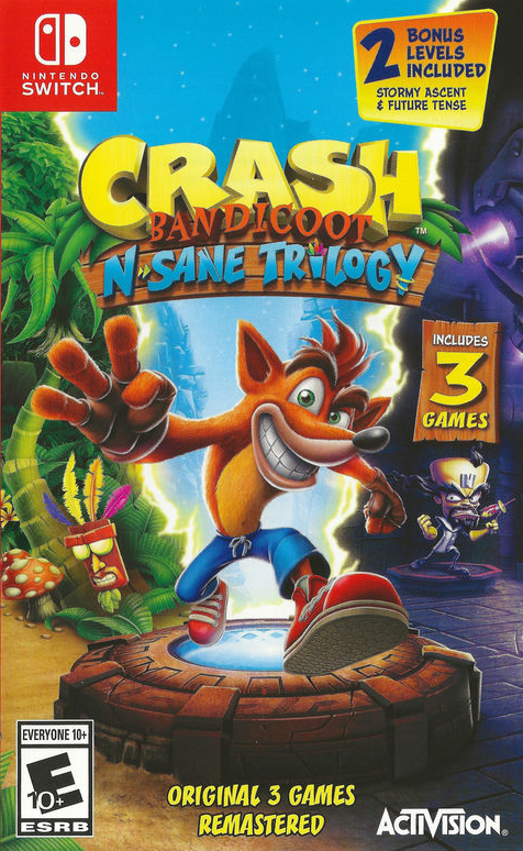Switch Crash Bandicoot N-Sane Trilogy