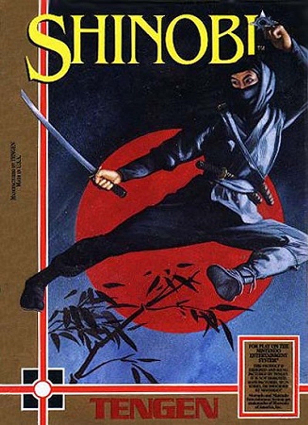 NES Shinobi (Tengen)