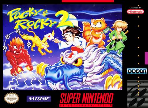 SNES Pocky and Rocky 2