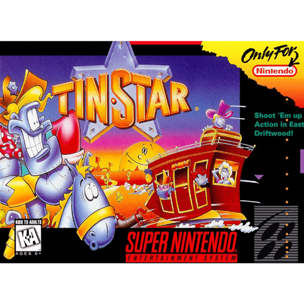 SNES Tin Star