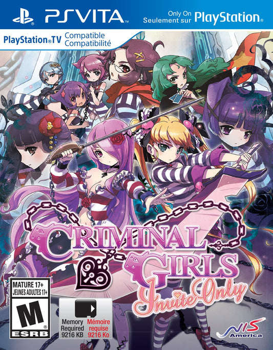 PS Vita Criminal Girls: Invite Only