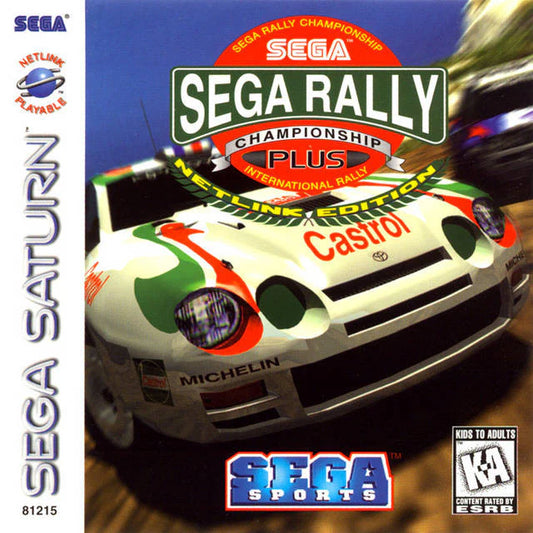 SEGA Saturn Sega Rally (Net Link Edition)