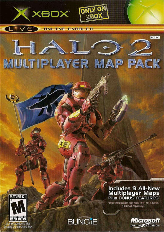 Xbox Halo 2 Multiplayer Map Pack