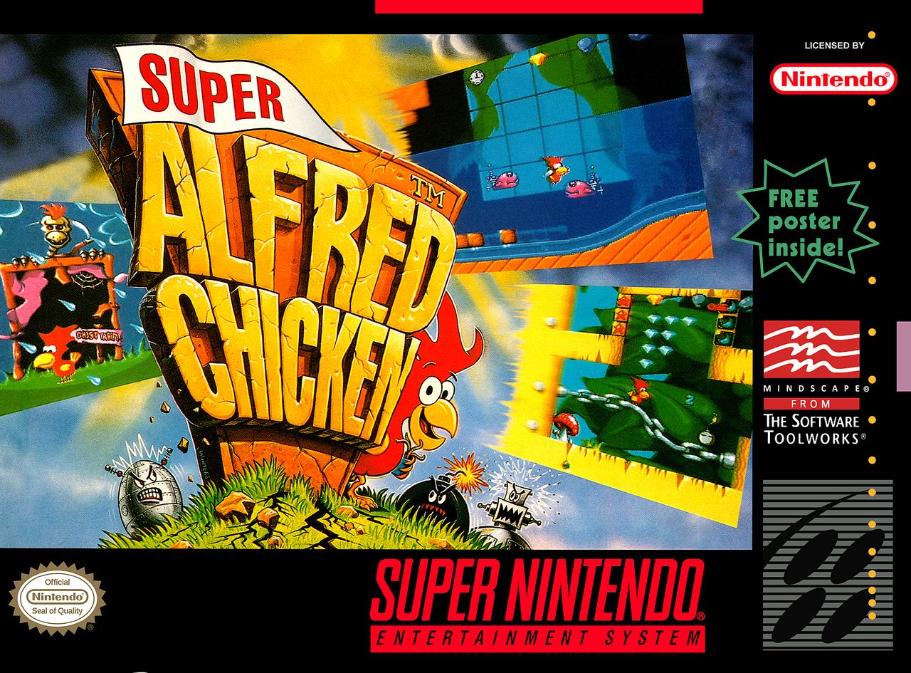 SNES Super Alfred Chicken