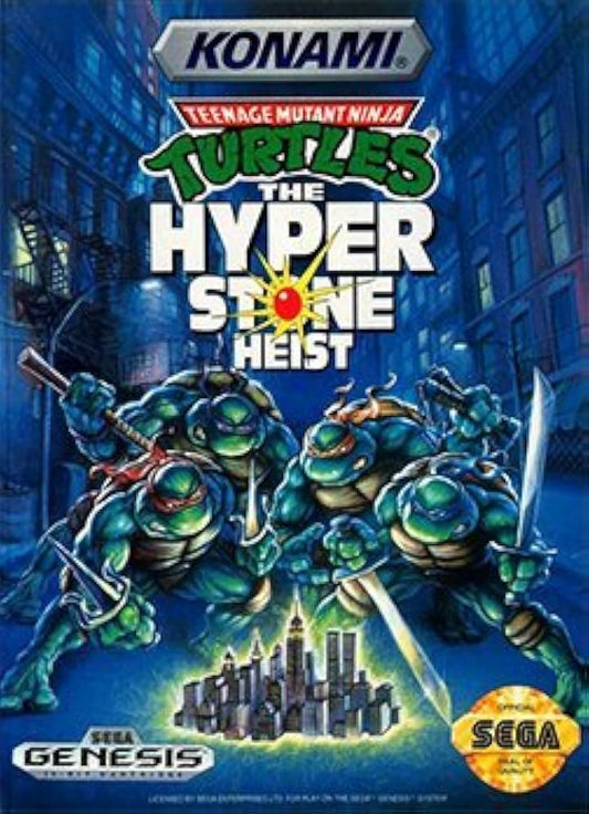 SEGA Genesis Teenage Mutant Ninja Turtles: The Hyperstone Heist