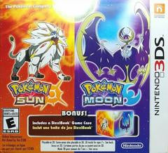 3DS Pokémon Sun & Moon Dual Pack (Steelbook Edition)