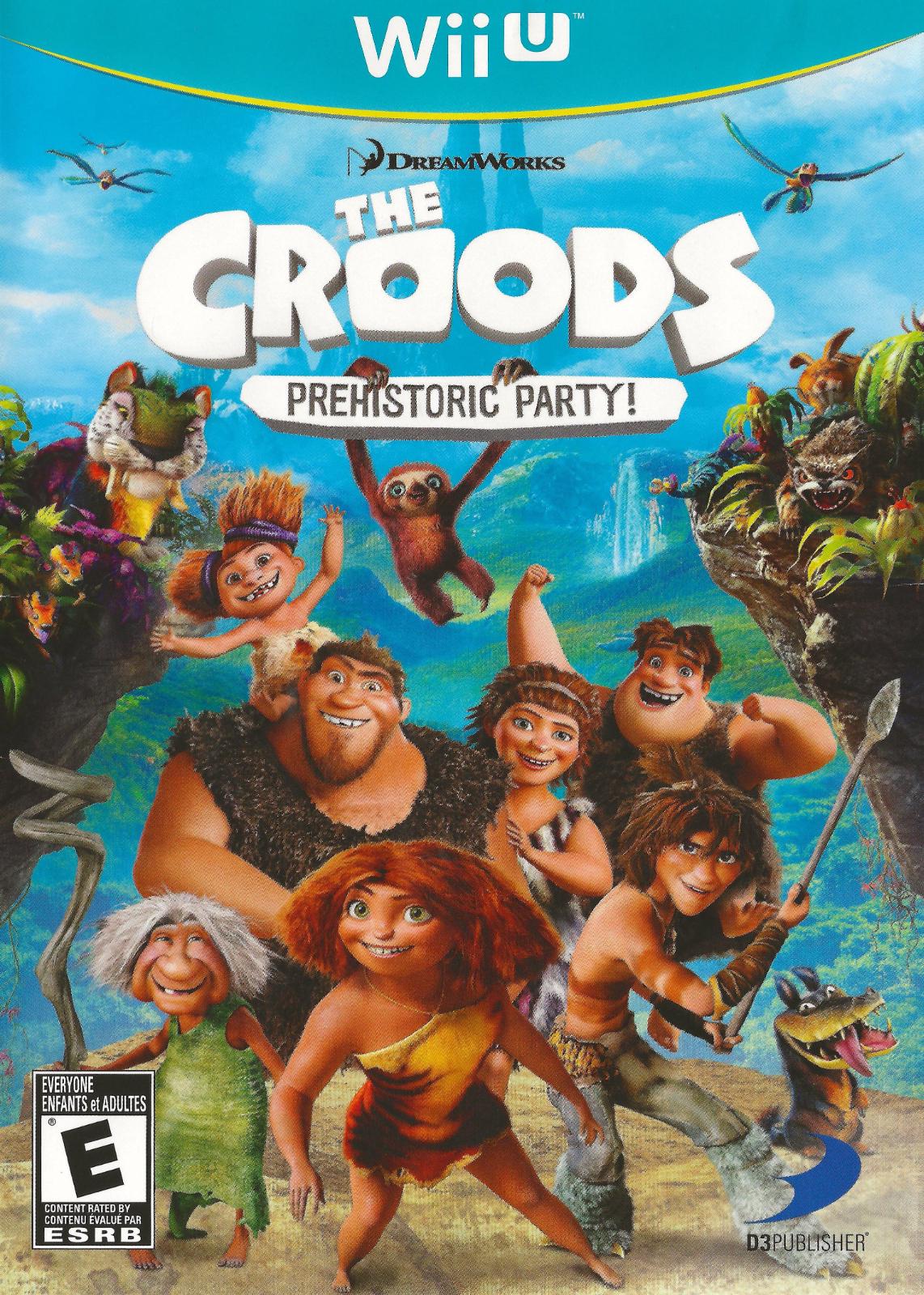 Wii U The Croods Prehistoric Party!