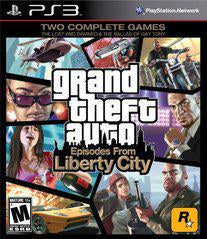 PS3 Grand Theft Auto Episodes From Liberty City