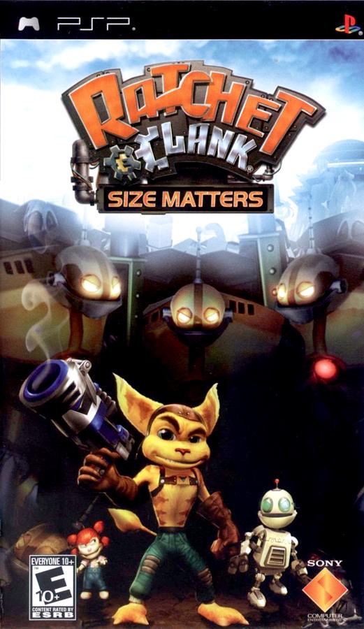 PSP Ratchet and Clank Size Matters