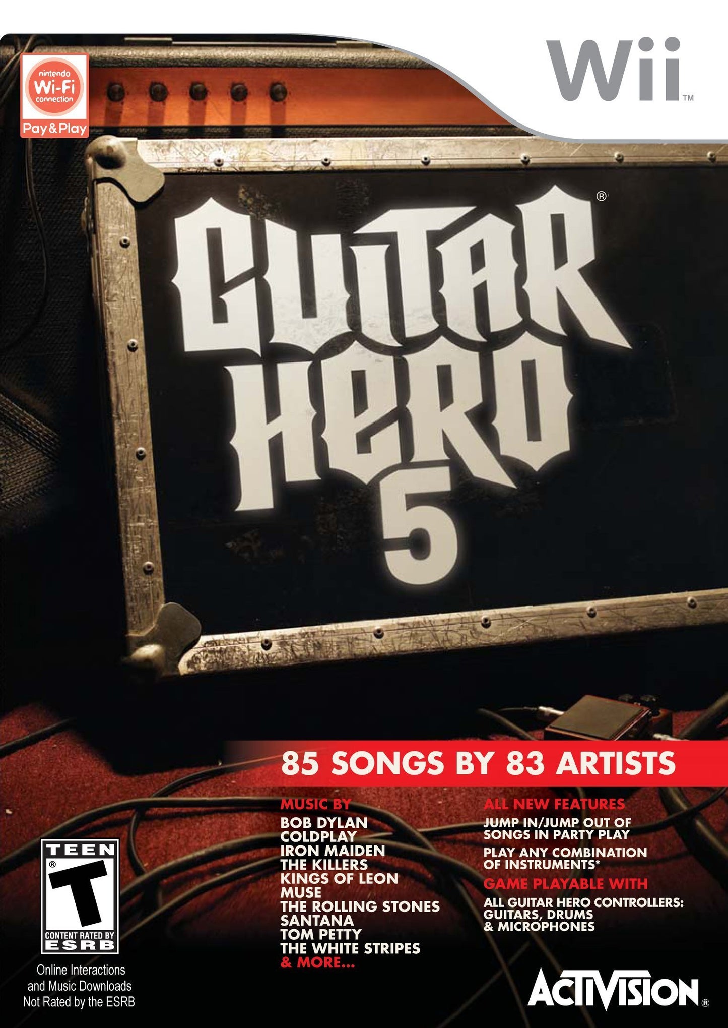 Wii Guitar Hero 5