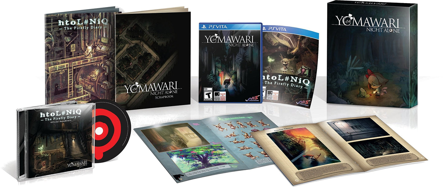 PS Vita Yomawari Night Alone & htol The Firefly Diary #NiQ
