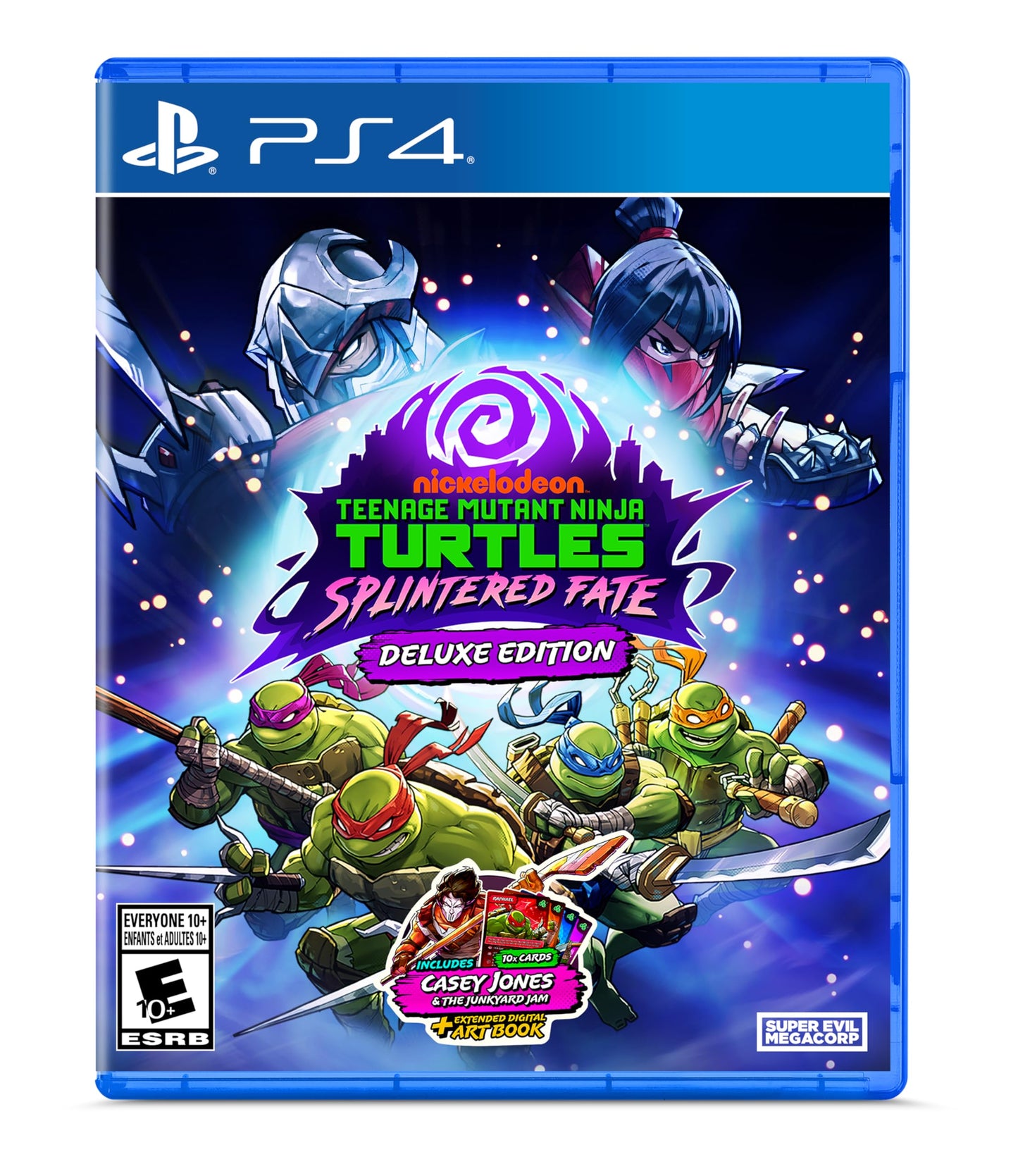 PS4 Teenage Mutant Ninja Turtles Splintered Fate Deluxe Edition