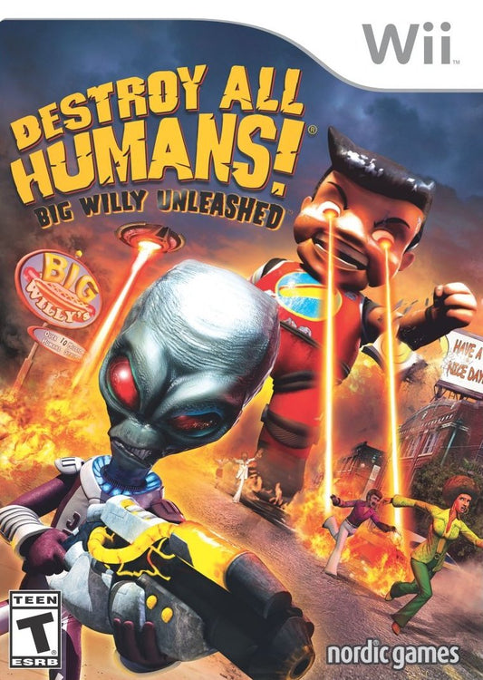 Wii Destroy All Humans! Big Willy Unleashed