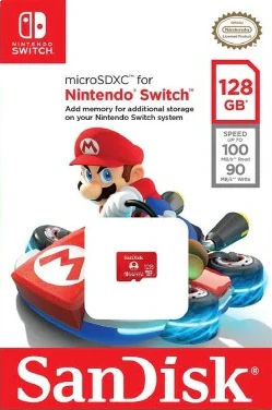 Nintendo Switch Micro SD Card