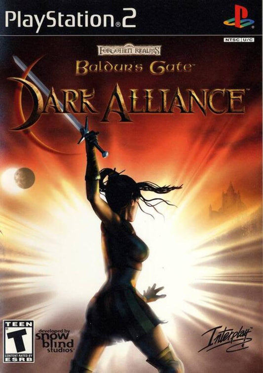 PS2 Baldur’s Gate Dark Alliance