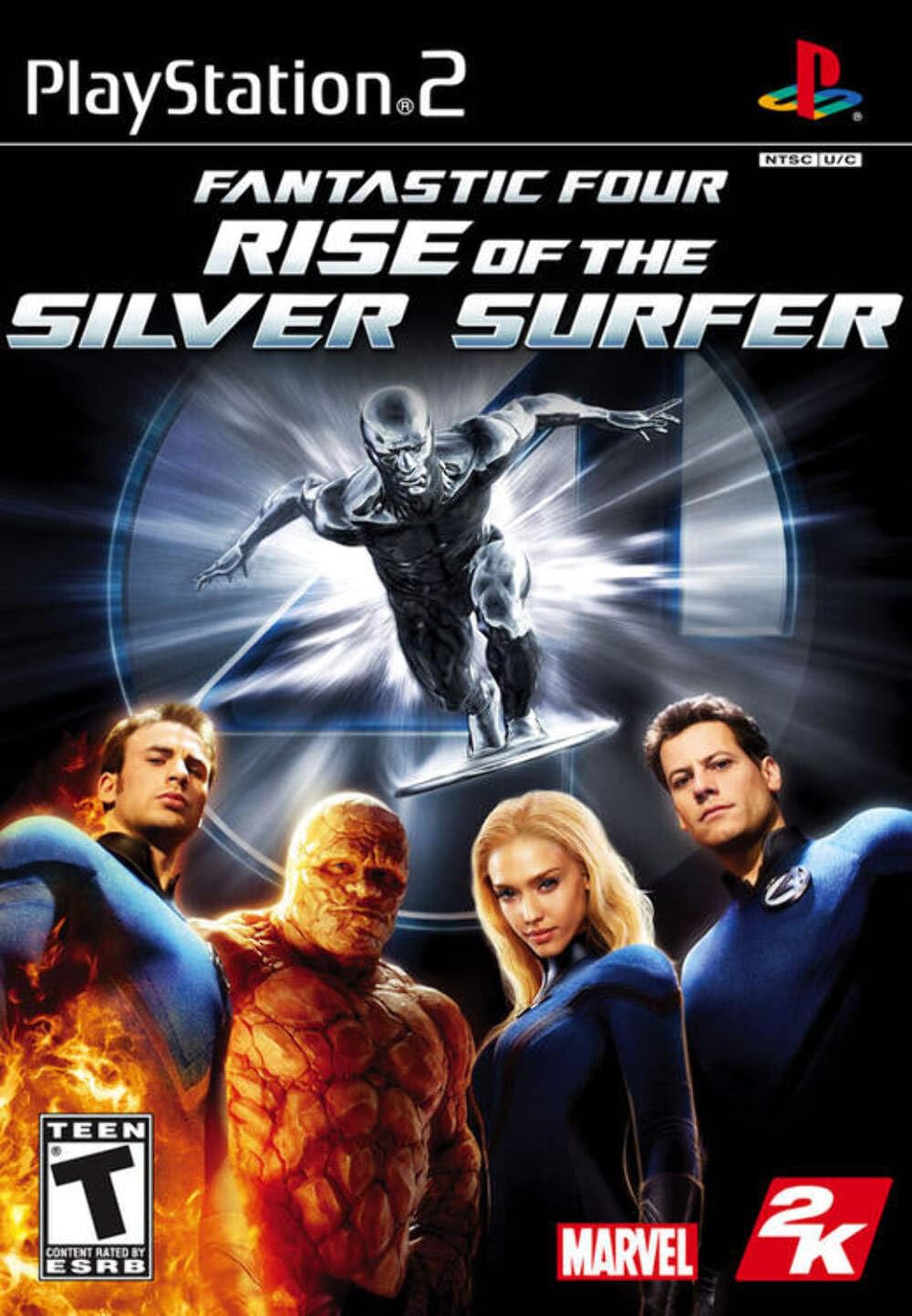 PS2 Fantastic Four: Rise of the Silver Surfer