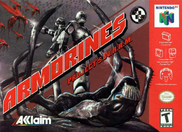 N64 Armorines Project S.W.A.R.M.