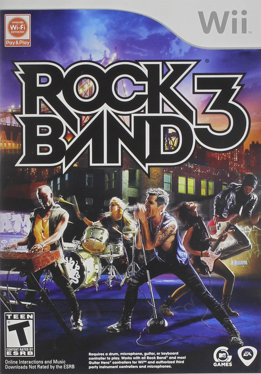 Wii Rock Band 3