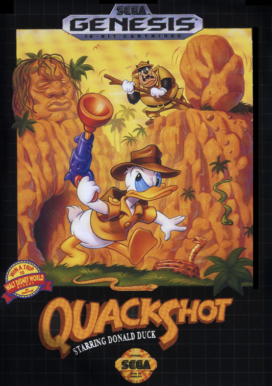SEGA Genesis Quack Shot Starring Donald Duck
