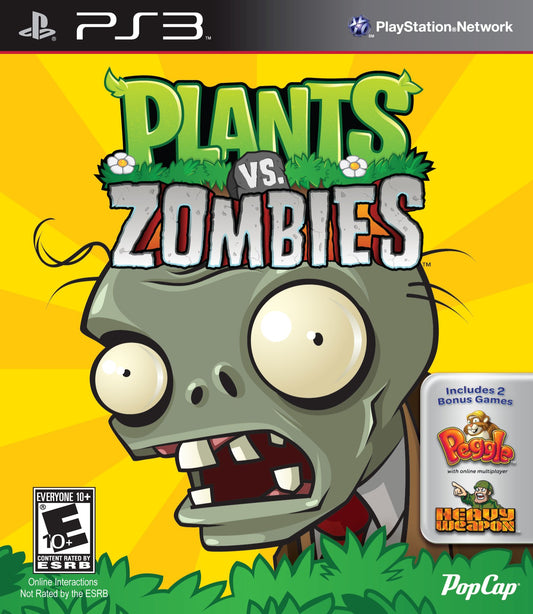 PS3 Plants vs. Zombies