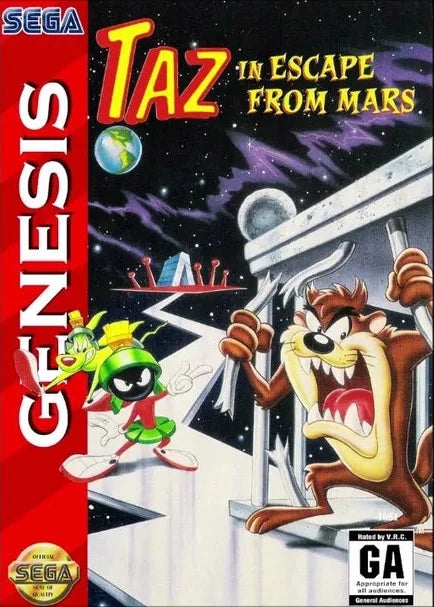 SEGA Genesis Taz in Escape From Mars