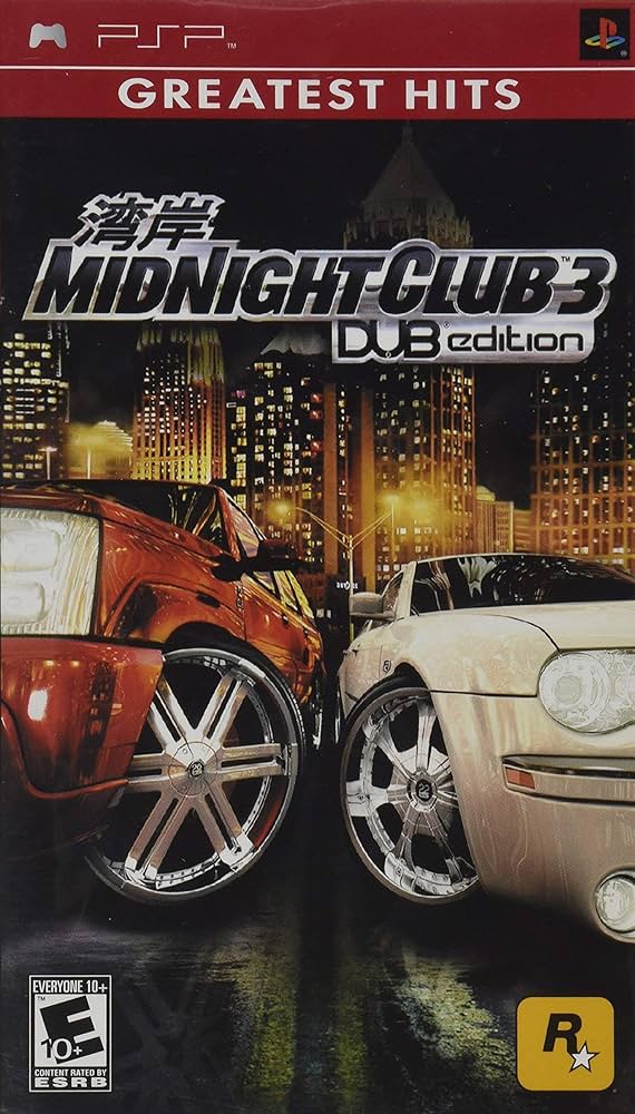 PSP Midnight Club 3 Dub Edition