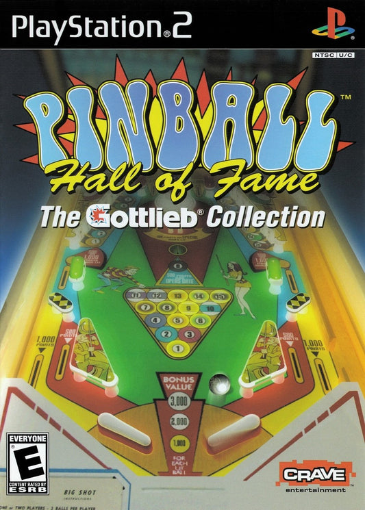 PS2 Pinball Hall of Fame The Gottlieb Collection