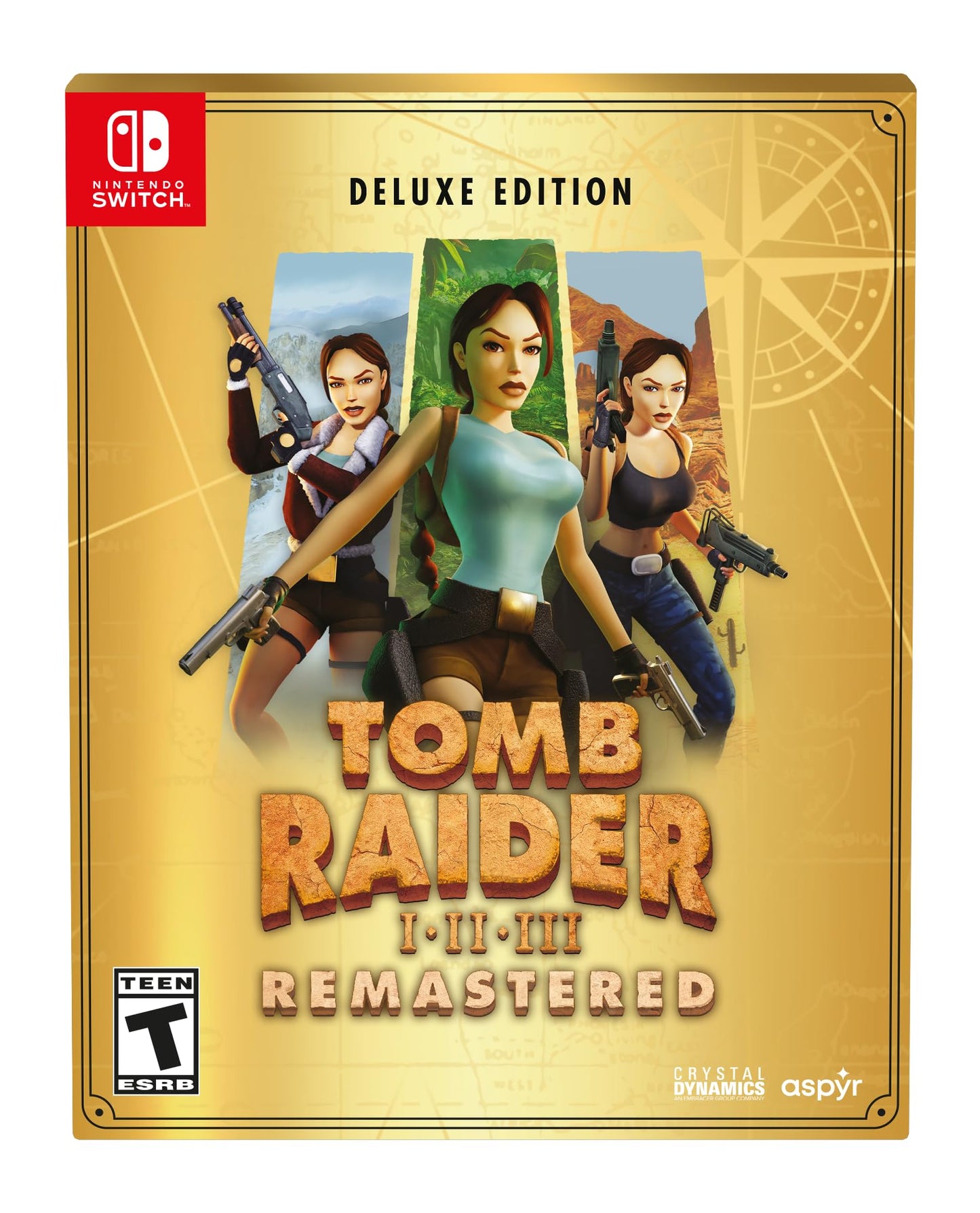 Switch Tomb Raider 1-3 Remastered