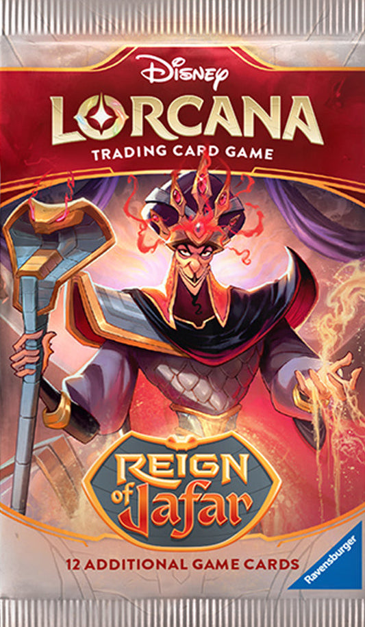 Lorcana Trading Card Game Reign of Jafar Booster Pack