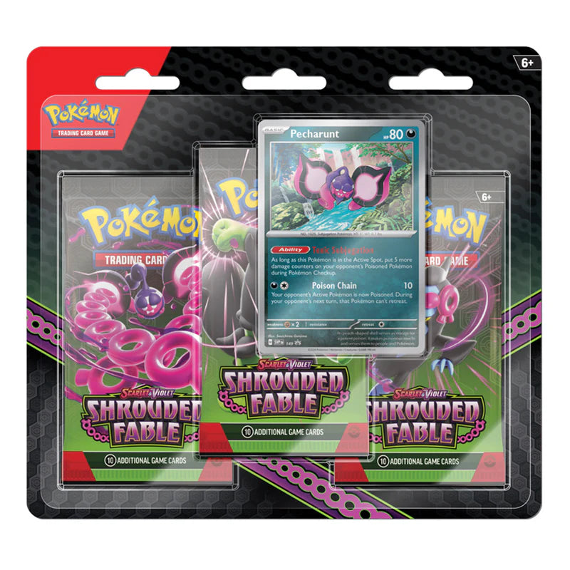 Pokémon 3-Pack Booster Blister
