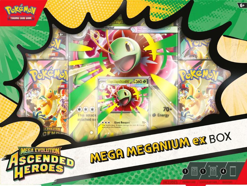 Pokémon Mega Meganium Ex Box | Ascended Heroes