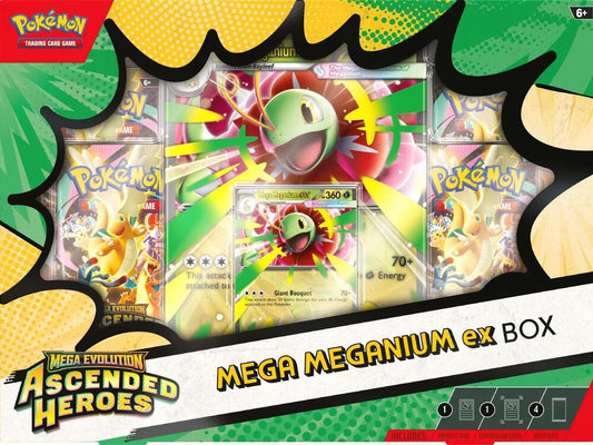 Pokémon Mega Meganium Ex Box | Ascended Heroes