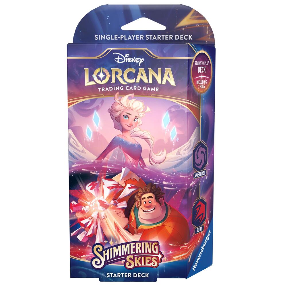 Lorcana Trading Card Game Shimmering Skies Starter Deck