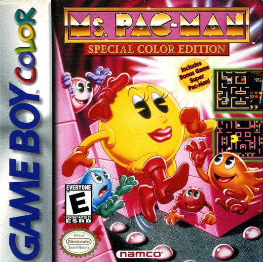 GBC Ms. Pac-Man: Special Color Edition