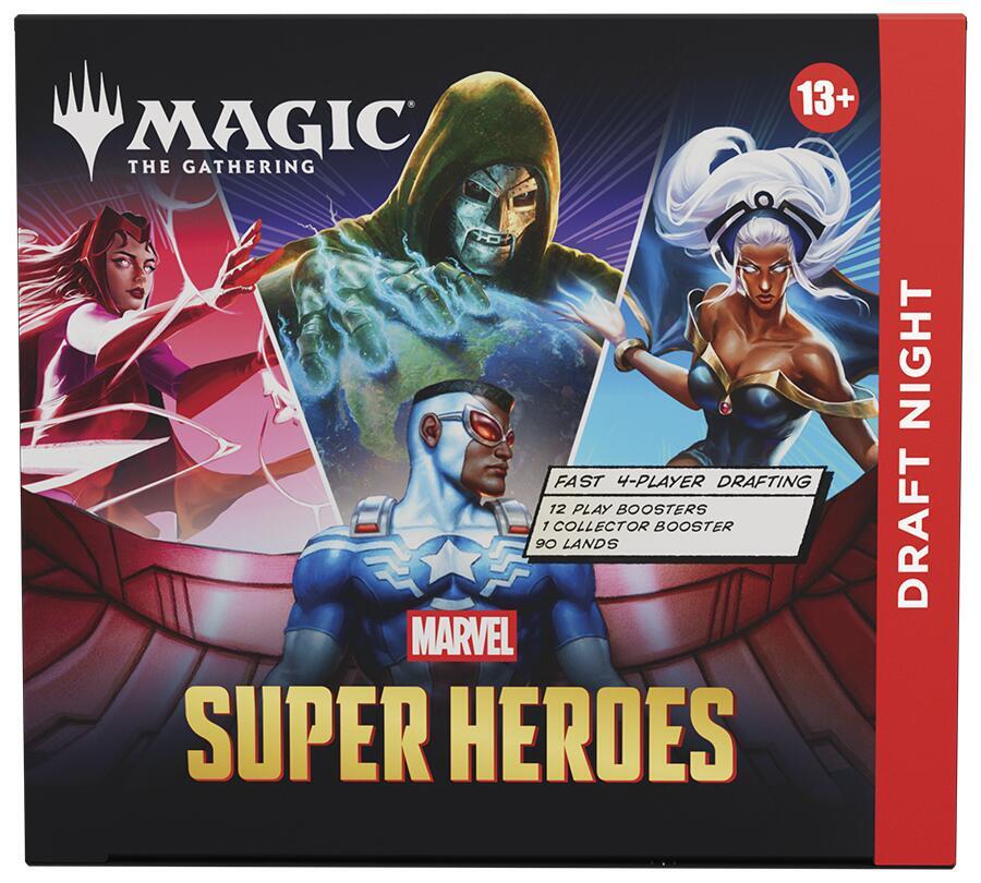 Magic the Gathering Marvel Super Heroes Draft Night Box
